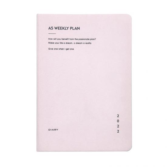 A5 eco friendly recycled pp notebook