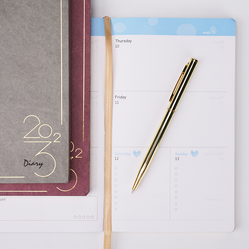 A6 2023 business weekly planner