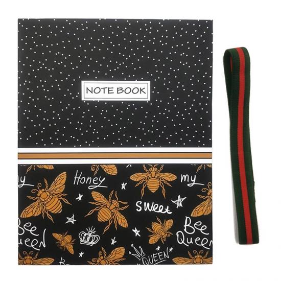 A5 hidden spiral binding notebook
