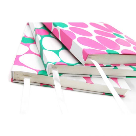 A5 simple fresh design hardcover notebook