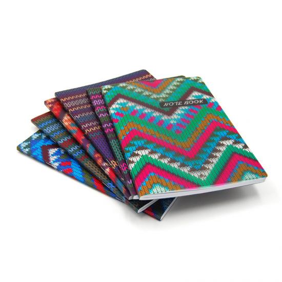 A4 Knitted sweater pattern PP notebook