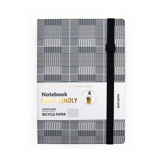 B5 hardcover RPET Eco friendly notebook