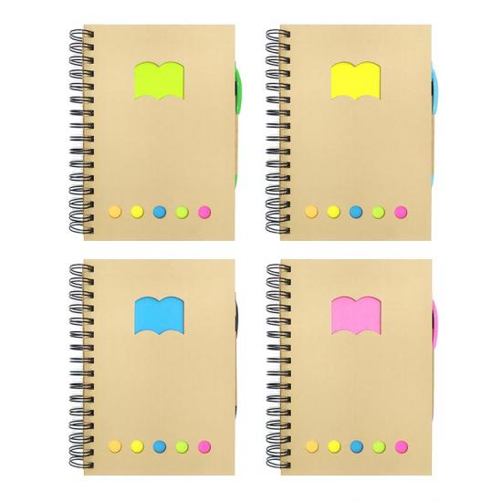 A5  kraft cardboard sticker journal