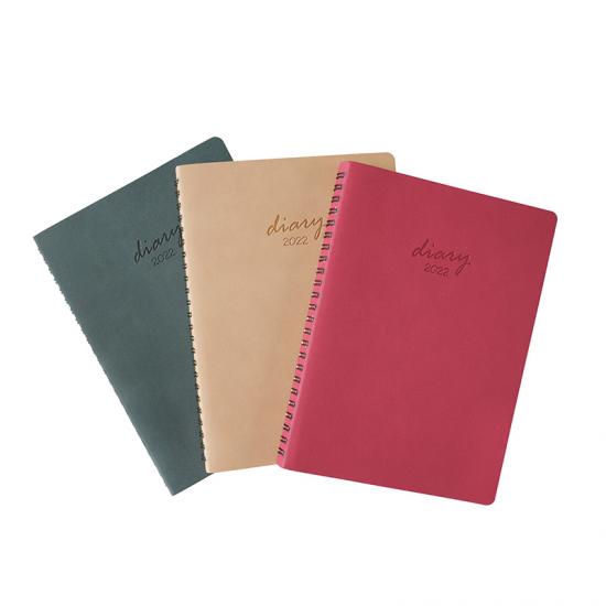A5 hidden spiral binding diary