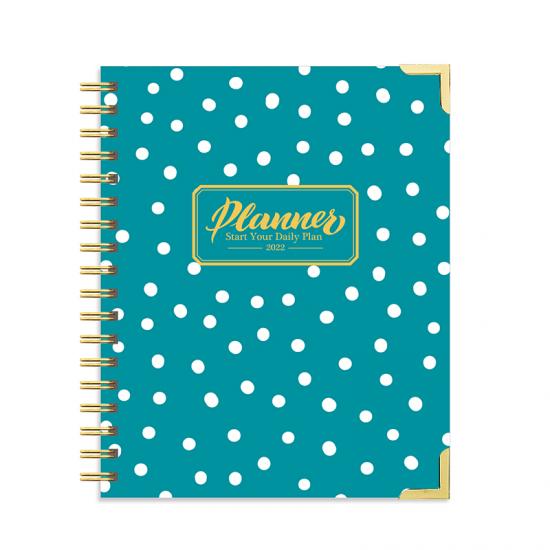 Wire O binding hardcover notebook