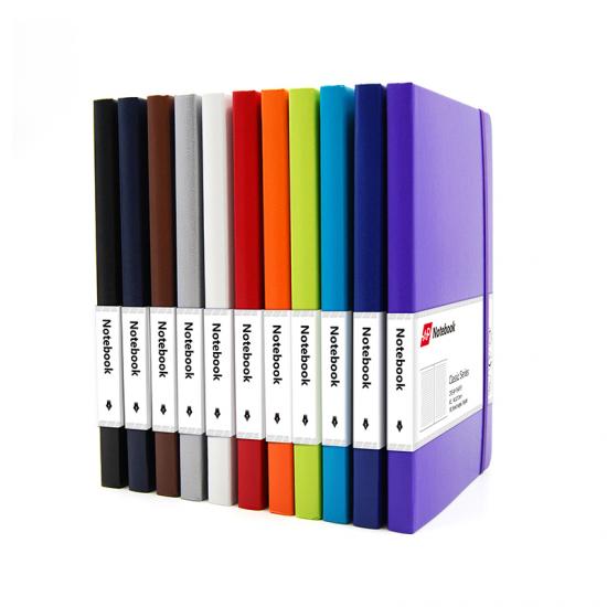 vinyl paper case binding notebook