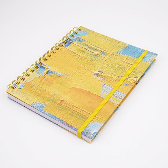 Recycled paper notebook