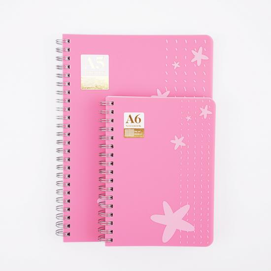 White paper notebook