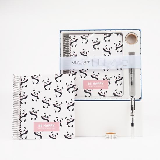 A5 white paper notebook set
