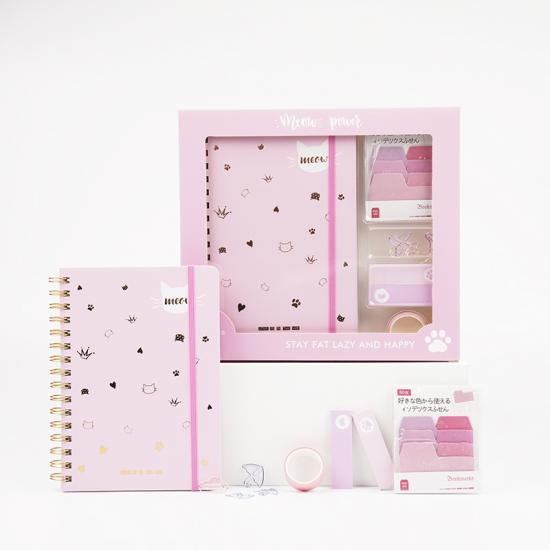 A5 white paper notebook set