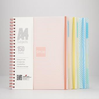 A4 Wire-o Binding College Notebook