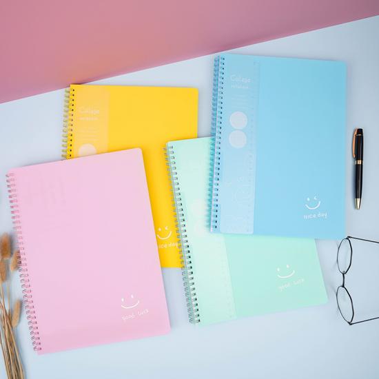 A4 Wire-o Binding Simple Notebook