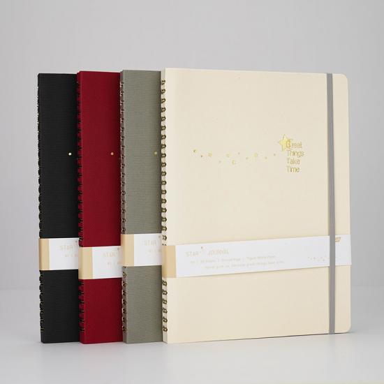 B5 Semi-hidden Wire-o Binding Business Notebook
