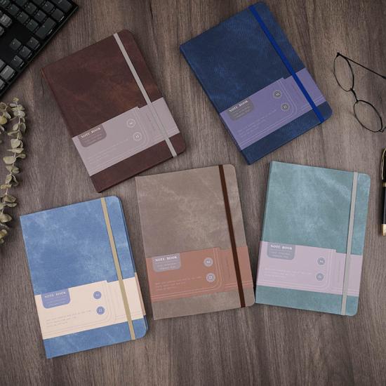 A5 Case Binding PU Hardcover Business Journal