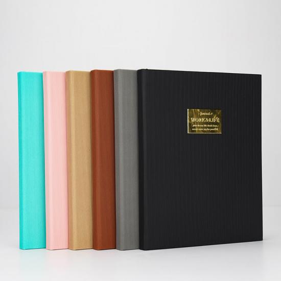 Case Binding Stripes Hardcover Journal